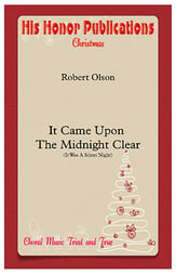 It Came Upon The Midnight Clear SATB choral sheet music cover